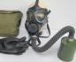 Preview: Gasmaske Fetisch Black Style Gummi Filter Poppers Halloween Prepper Latex